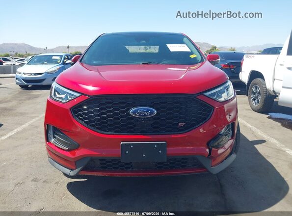 2FMPK4AP1NBA61693 2022 FORD EDGE Red Vista interior trasera