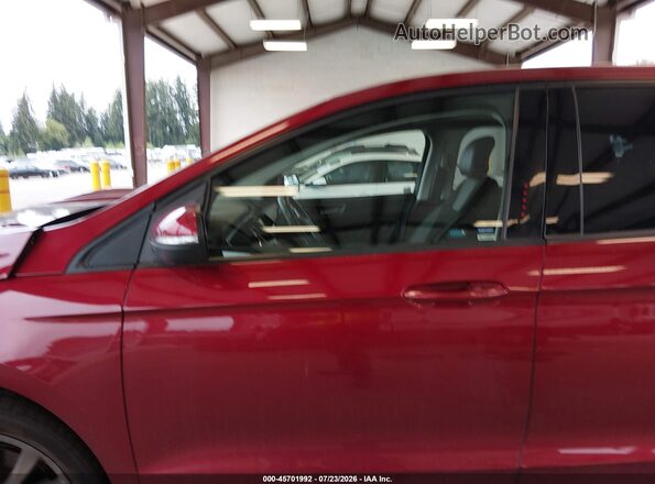 2FMPK4AP2HBB38060 2017 FORD EDGE Бордовый Панорамный вид салона 360°