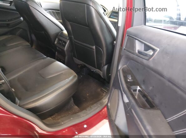 2FMPK4AP2HBB38060 2017 FORD EDGE Бордовый Вид наклейки с VIN-кодом