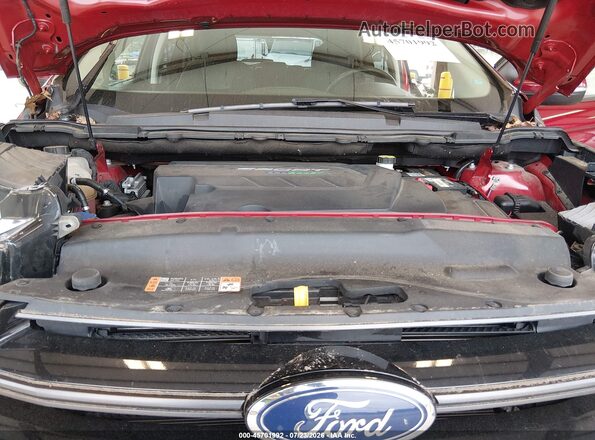 2FMPK4AP2HBB38060 2017 FORD EDGE Бордовый Вид сзади