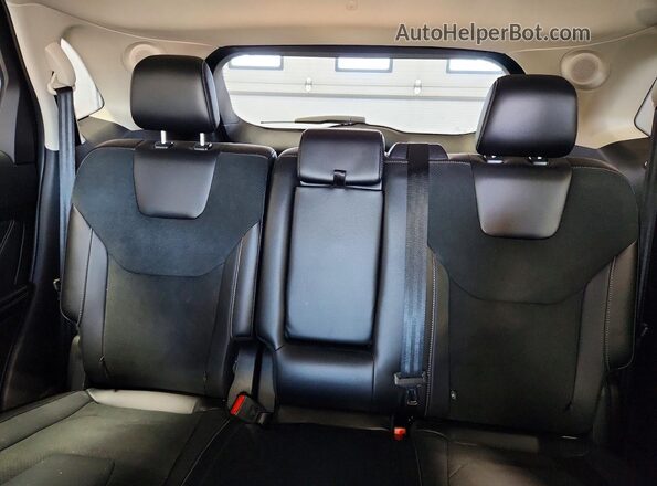 2FMPK4AP2HBC02632 2017 FORD EDGE Бордовый Вид задних сидений