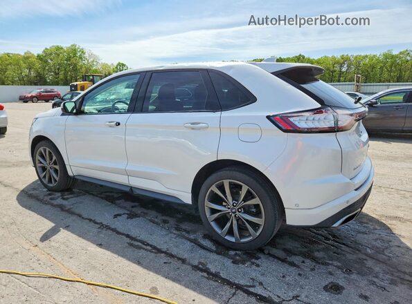 2FMPK4AP2HBC60272 2017 FORD EDGE White Trasero izquierdo
