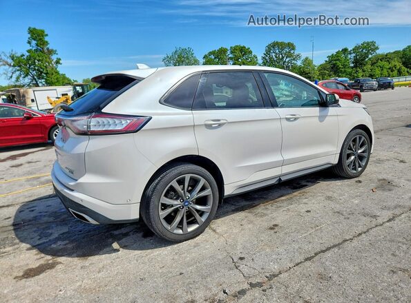2FMPK4AP2HBC60272 2017 FORD EDGE White Trasero derecho