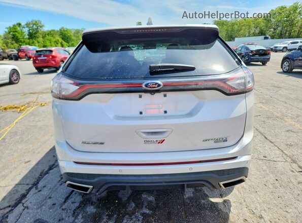 2FMPK4AP2HBC60272 2017 FORD EDGE White Vista trasera