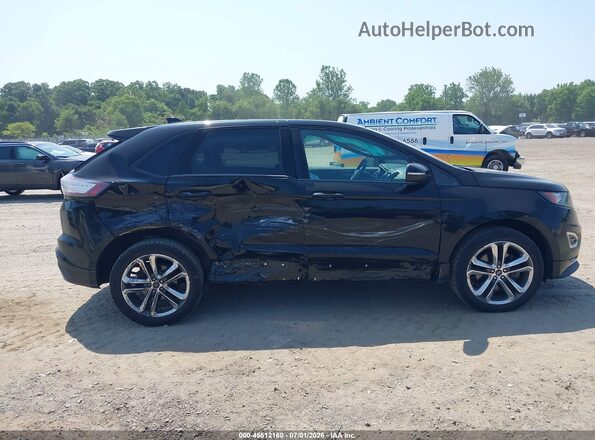 2FMPK4AP2JBB55737 2018 FORD EDGE Black Панорамний вид салону 360°