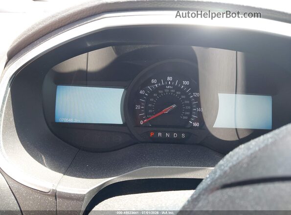 2FMPK4AP2KBB92725 2019 FORD EDGE Синий Вид задних сидений