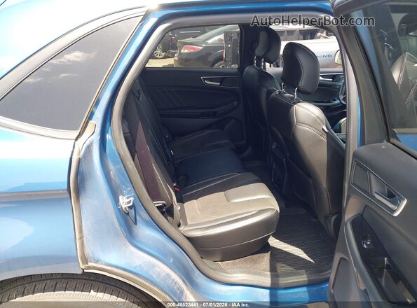 2FMPK4AP2KBB92725 2019 FORD EDGE Синий Вид наклейки с VIN-кодом