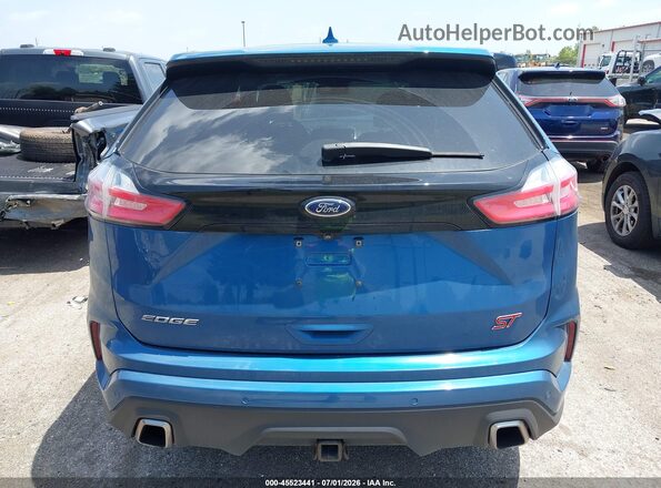 2FMPK4AP2KBB92725 2019 FORD EDGE Синий 