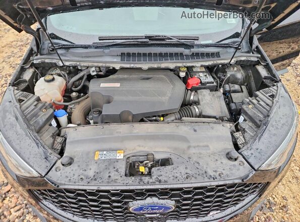 2FMPK4AP2KBC30938 2019 FORD EDGE Black Սալոնի հետևի տեսք