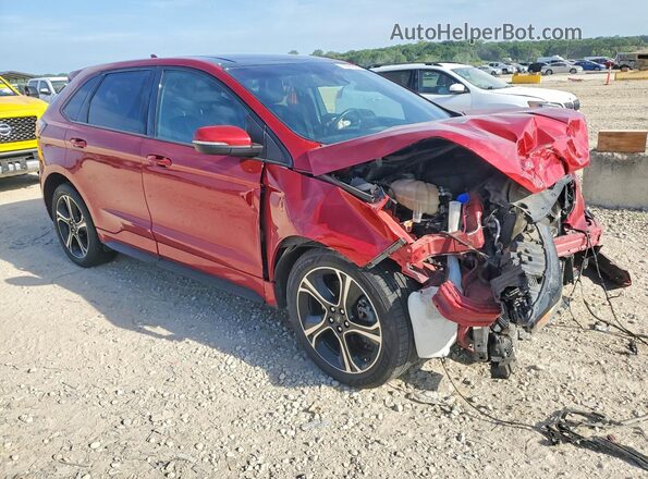 2FMPK4AP2LBB03916 2020 FORD EDGE Red Front right