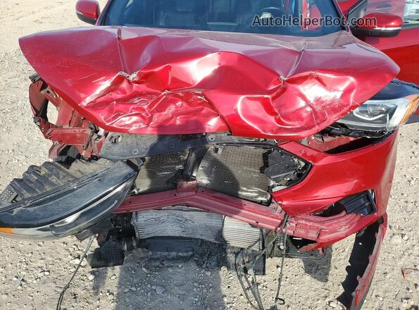2FMPK4AP2LBB03916 2020 FORD EDGE Red Rear interior view