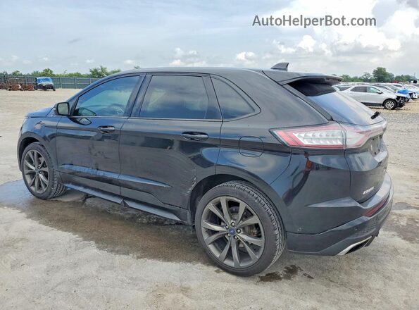 2FMPK4AP3HBC20685 2017 FORD EDGE Черный Задняя левая четверть