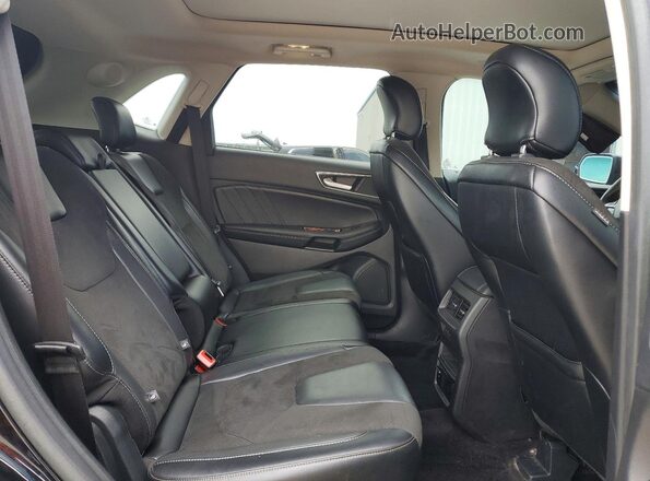 2FMPK4AP3HBC20685 2017 FORD EDGE Черный Вид задней части салона