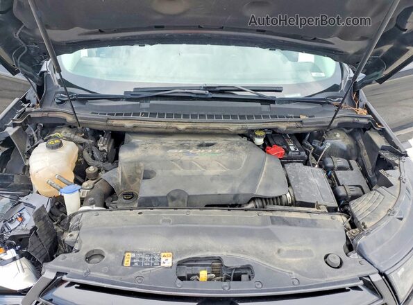 2FMPK4AP3HBC20685 2017 FORD EDGE Черный Вид подкапотного пространства