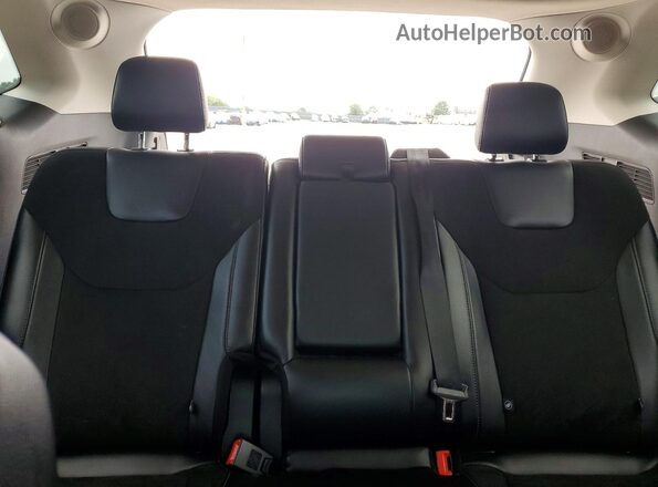 2FMPK4AP3HBC20685 2017 FORD EDGE Черный Вид задних сидений