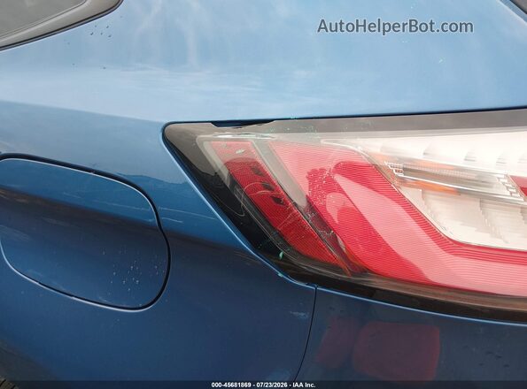 2FMPK4AP3KBB85878 2019 FORD EDGE Blue Widok z przodu