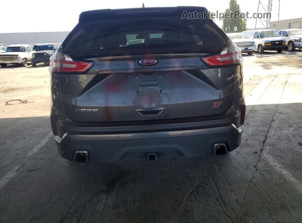 2FMPK4AP3KBB88618 2019 FORD EDGE Gray Rear view