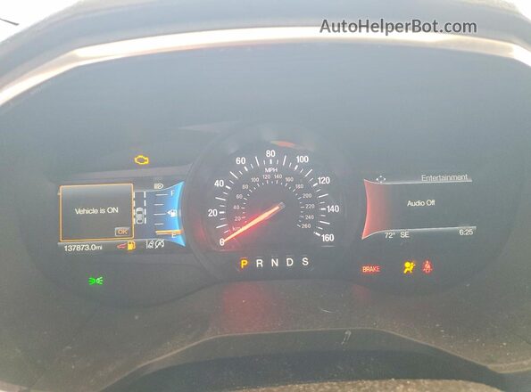 2FMPK4AP3KBB88618 2019 FORD EDGE Gray Instrument cluster view