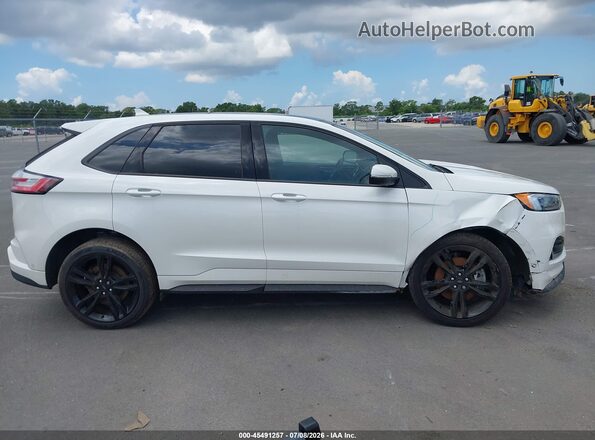 2FMPK4AP3LBA95583 2020 FORD EDGE White Vista del cuadro de instrumentos