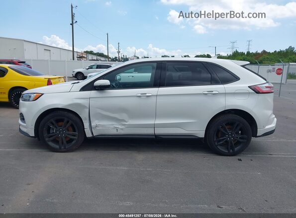 2FMPK4AP3LBA95583 2020 FORD EDGE White Vista interior trasera