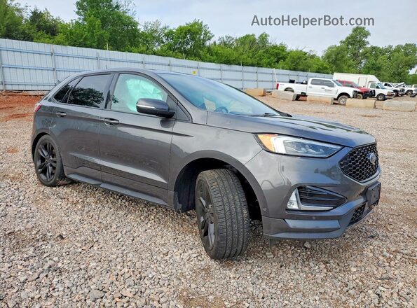 2FMPK4AP3LBB34771 2020 FORD EDGE Gray Передня права чверть