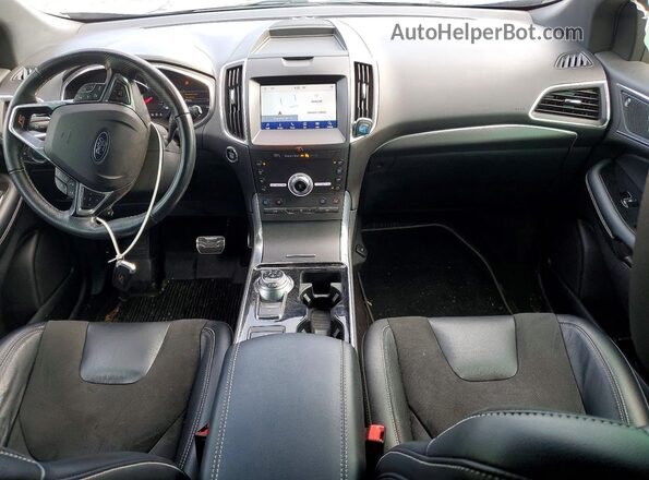 2FMPK4AP3LBB34771 2020 FORD EDGE Gray Вид панелі приладів