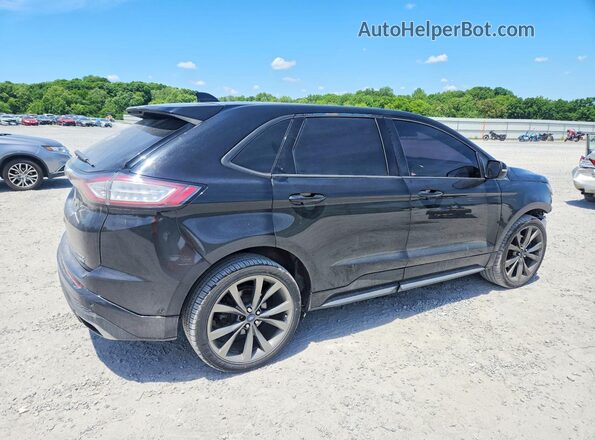 2FMPK4AP4GBB93012 2016 FORD EDGE Black უკანა მარჯვენა
