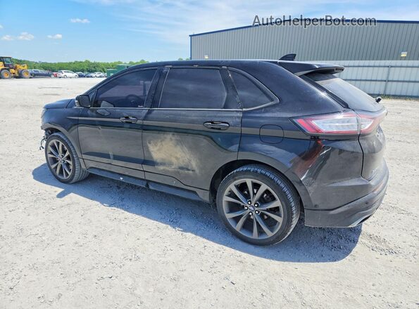 2FMPK4AP4GBB93012 2016 FORD EDGE Black უკანა მარცხენა