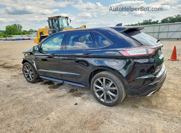 2FMPK4AP4HBC14832 2017 FORD EDGE Черный Задняя левая четверть