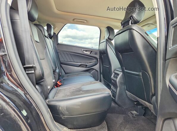 2FMPK4AP4HBC14832 2017 FORD EDGE Черный Вид задней части салона