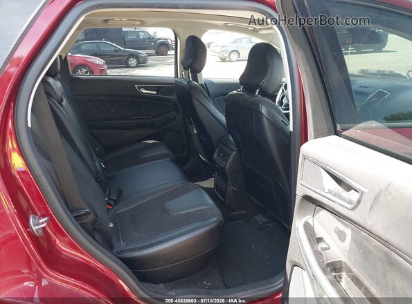 2FMPK4AP4HBC43117 2017 FORD EDGE Red VIN კოდის სტიკერის ხედი