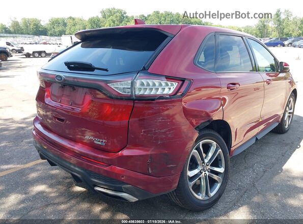 2FMPK4AP4HBC43117 2017 FORD EDGE Red 