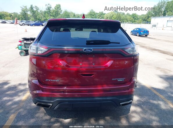 2FMPK4AP4HBC43117 2017 FORD EDGE Red 