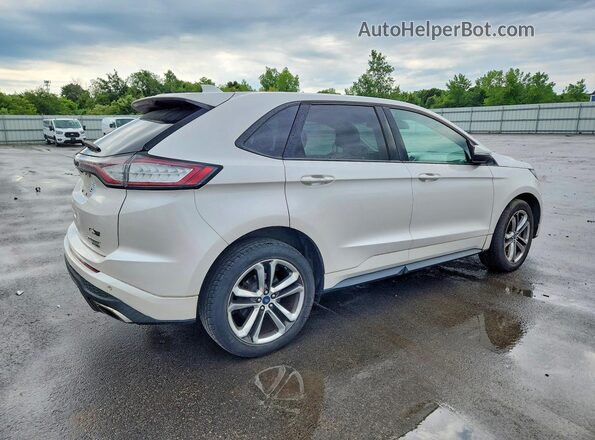 2FMPK4AP4JBC52762 2018 FORD EDGE White Trasero derecho