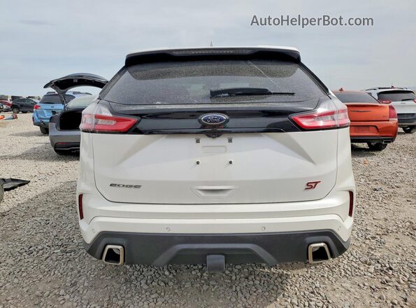 2FMPK4AP4KBB21879 2019 FORD EDGE White Հետևի տեսք