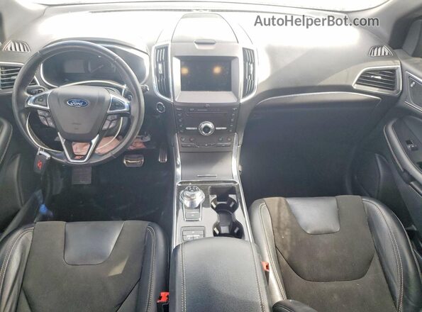 2FMPK4AP4KBB21879 2019 FORD EDGE White Առջևի վահանակի տեսք