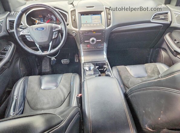 2FMPK4AP4KBB45065 2019 FORD EDGE Charcoal Vista del salpicadero