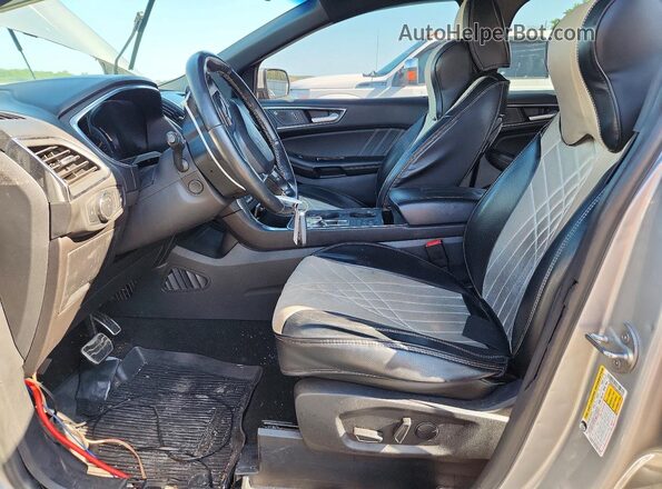 2FMPK4AP4LBA65878 2020 FORD EDGE Silver წინა სალონის ხედი