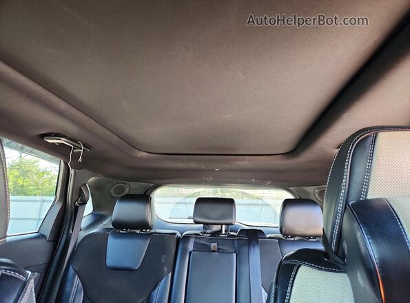 2FMPK4AP4LBA65878 2020 FORD EDGE Silver უკანა სავარძლების ხედი