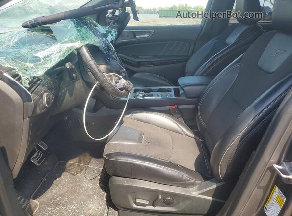 2FMPK4AP4NBA56665 2022 FORD EDGE Gray Вид салону спереду