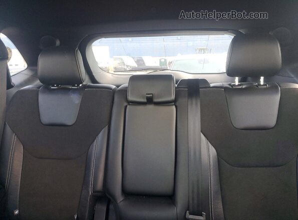 2FMPK4AP4NBA56665 2022 FORD EDGE Gray Вид задніх сидінь