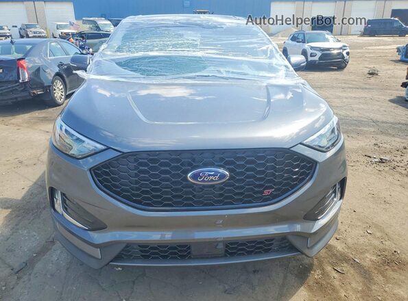 2FMPK4AP4NBA56665 2022 FORD EDGE Gray Вид спереду