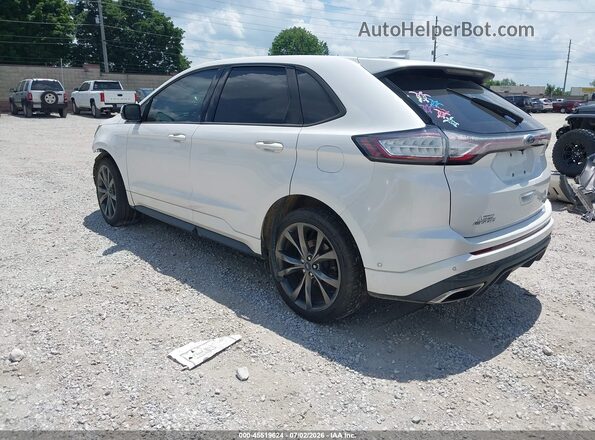 2FMPK4AP5GBC51712 2016 FORD EDGE Белый Задняя левая четверть
