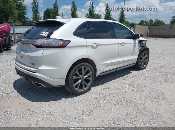 2FMPK4AP5GBC51712 2016 FORD EDGE Белый Задняя правая четверть