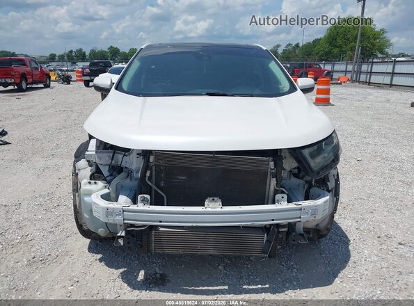 2FMPK4AP5GBC51712 2016 FORD EDGE Белый Вид задней части салона