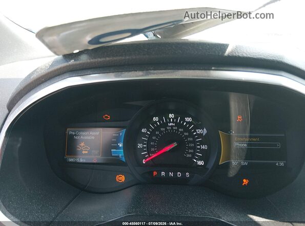 2FMPK4AP5KBB93545 2019 FORD EDGE Black Հետևի նստատեղերի տեսք