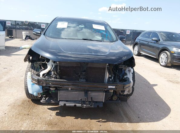 2FMPK4AP5KBB93545 2019 FORD EDGE Black Դիմացի տեսք