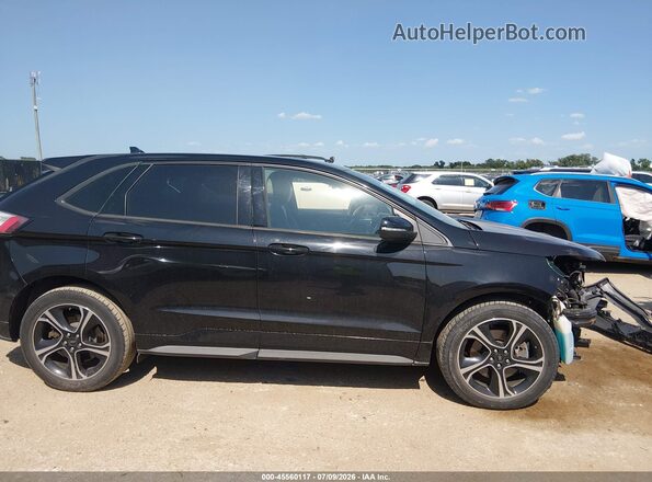 2FMPK4AP5KBB93545 2019 FORD EDGE Black Սալոնի հետևի տեսք
