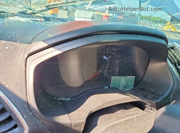 2FMPK4AP5PBA53597 2023 FORD EDGE Silver Widok zestawu wskaźników