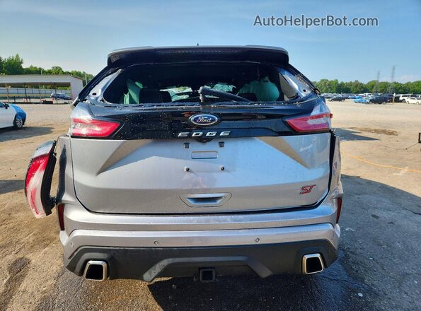 2FMPK4AP5PBA53597 2023 FORD EDGE Silver Widok z tyłu